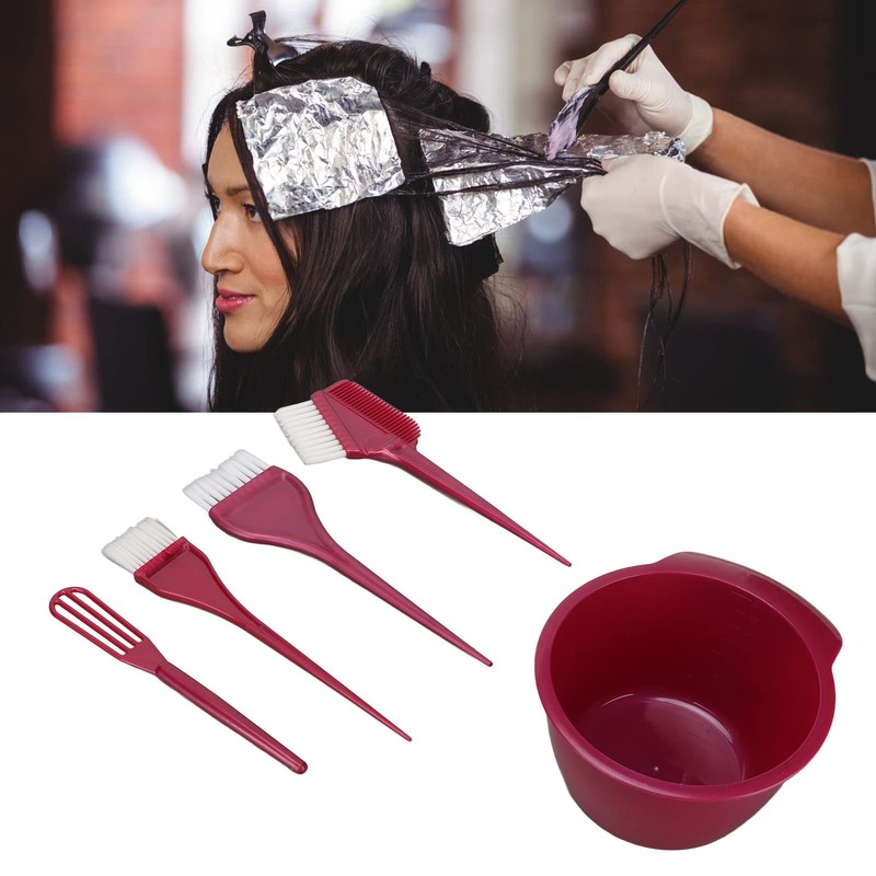 Hair Bleach Kit, Hair Dye Coloring Kit Non-Slip with Stirrer
