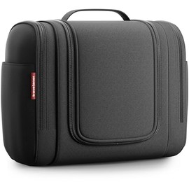 Travelaner® Toiletry Bag Design 2026, 3-in-1 Hanging Toiletry Bag for Men and Women, Cosmetic Bag for Travel, Large Wash Bag, Wash Bag, black, Classic