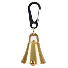 Bear Bell, Brass Bear Bell, Silencing Function, Loud Volume, Bear Bell, Climbing, Trekking, Mountain Walking, Hiking, Mountain Bell, Outdoor Bell, Father's Day, Practical Gift, Disaster Preparedness