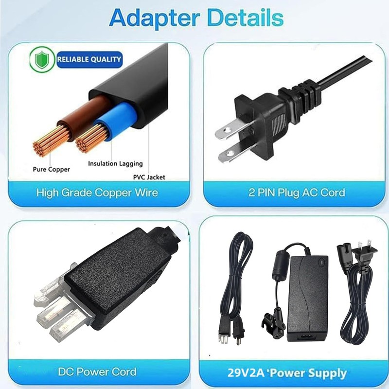 Adjustable Bed Parts Replacement Switching Power Supply Adapter, Electric Bed