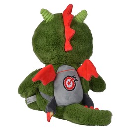 Wunschonaut Rico-Der Dragon, plush, takes secret wishes, recording and playback function, 30 cm, 3 years +