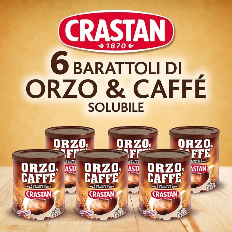 Crastan Orzo & Caffe Instant "Solubile" 120g