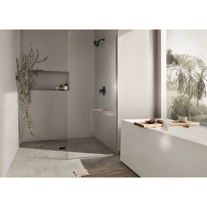 Moen 200W0BL Hydro Energetix Eight-Function 5" Diameter Spray Head Standard,