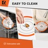 Cook's Aid 2 Pcs Silicone Bread Sling for Dutch Oven,