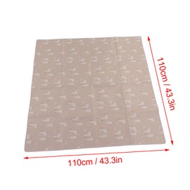 Foldable Baby Play Mat, Activity Playmats, Infant Play Mat,43 X 43in Large Water Proof Portable Baby Activity Mat for Crawling Indoor Outdoor
