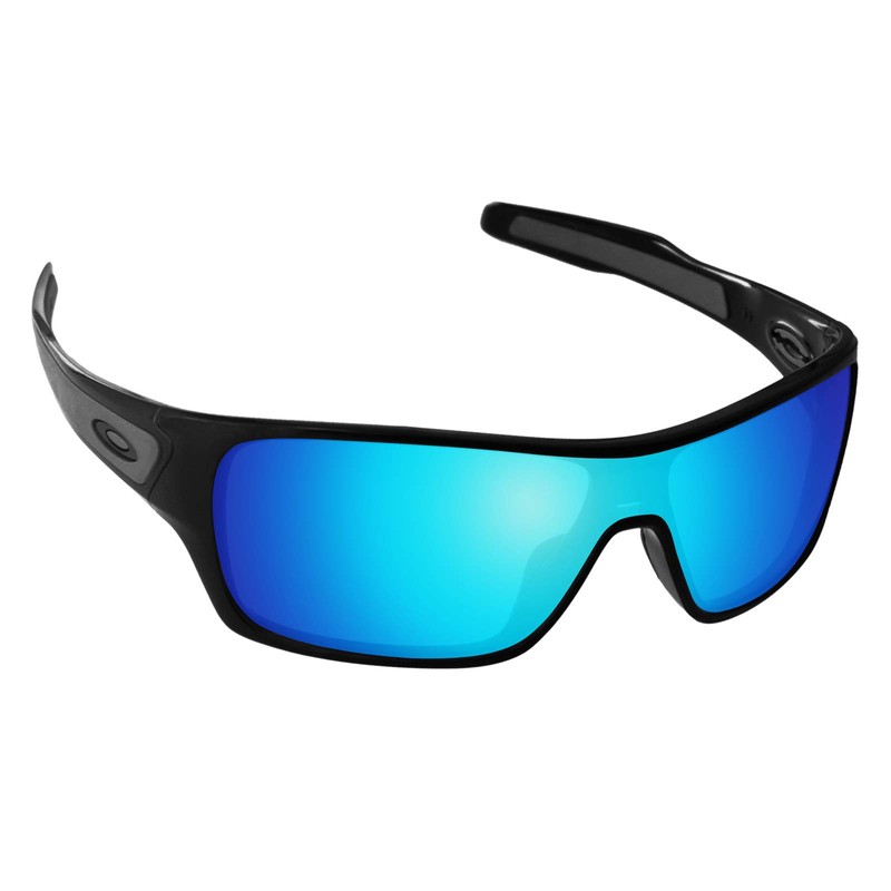 Alphax Ice Blue Polarized Replacement Lenses for Oakley Turbine Rotor