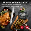 KEEMAKE Brisket Knife, 12 Inch Carving Knife, Razor Sharp German