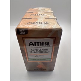 AMBI (3 Pack) Ambi Complexion Cleansing Bar All Skin Types Mild Formula
