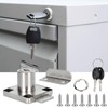 Furniture Lock Cylinder Furniture Lock, 22 mm Security Cabinet Lock