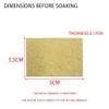 Soldering Iron Tip Cleaning Sponge Pads Yellow Honeycomb Sponges (10)