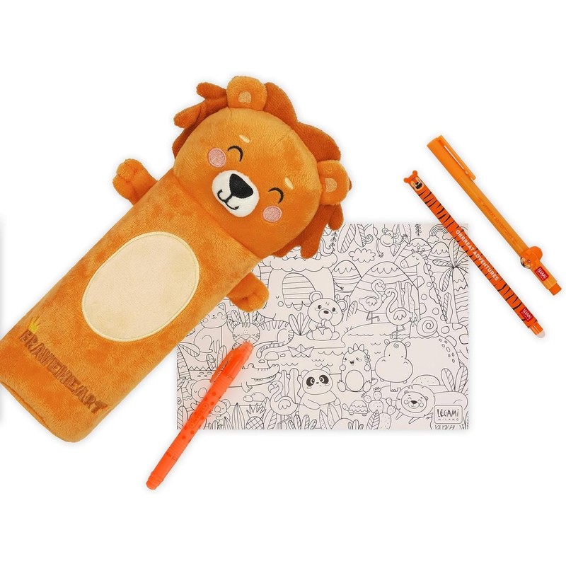 LEGAMI Super Soft Pencil Case & Erasable Gel Pens |