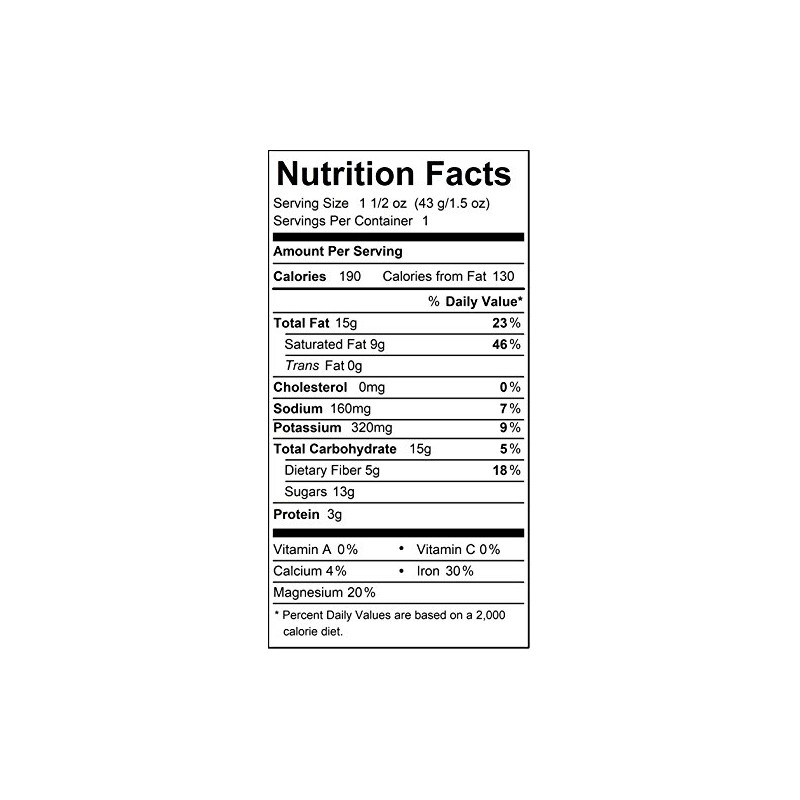 organicfair Canadiana Dark Chocolate Bar - 6 Pack