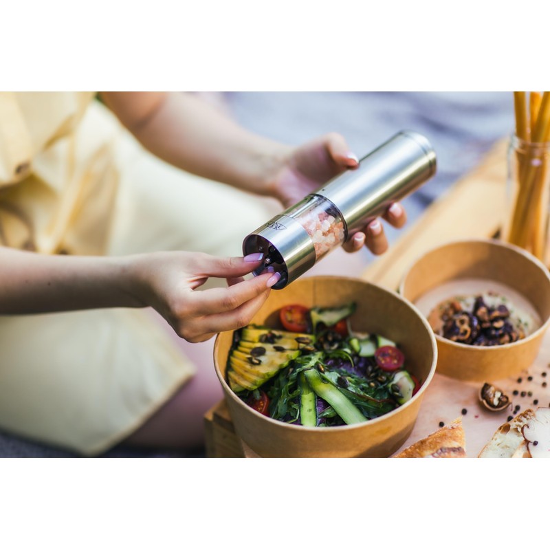 KSL Electric Salt and Pepper Grinder Set - Christmas Gift