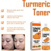 Tónico Facial de Cúrcuma Natural 2Pcs 100ml Suero Aclarante y