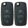 2X New Remote Key Fob Shell / CASE 3 Button