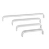 Gedotec VINO Modern Furniture Handle Aluminium Bow Handles Silver Bar
