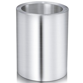 Therwen 1 Roll Aluminum Flashing Roll Metal Aluminum Roof Panels 0.2 mm Thickness Roof Flashing Strip for Sealing Windows Doors Siding Backyard Stains Moss and Mildew Prevention (4" x 20')