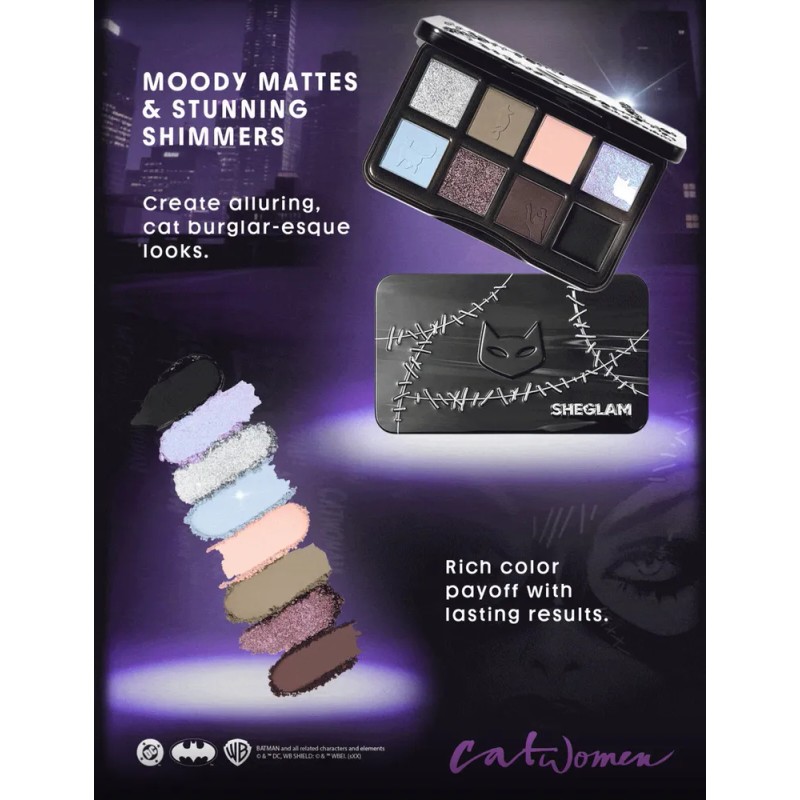 Colección Maquillaje Catwoman Sheglam