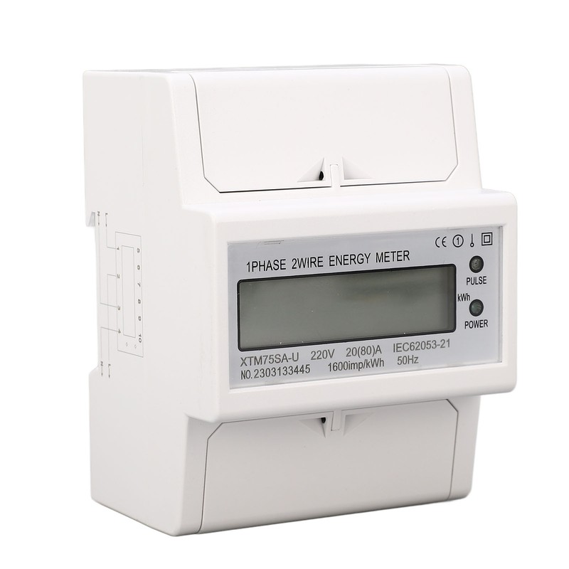 Watt Meter Electricity Usage Monitor Current Voltage Tester 1 Phase