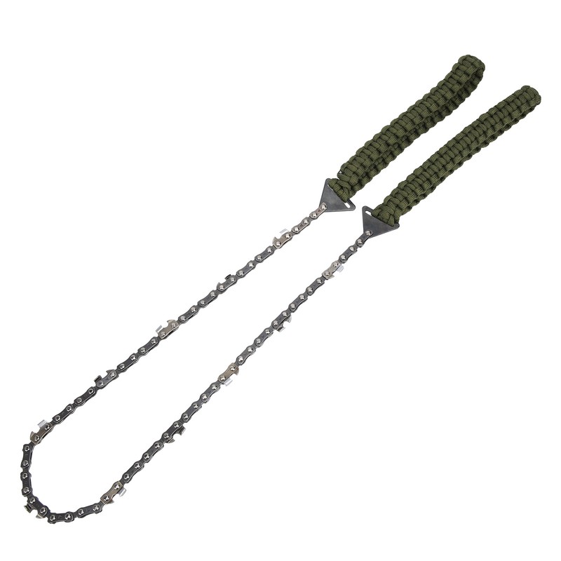 11 Teeth Chain Saw Outdoor Survival Stainless Steel Wire Pocket