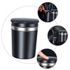 iplusmile 1pc Portable Ash Holder with Lid Led Light Design