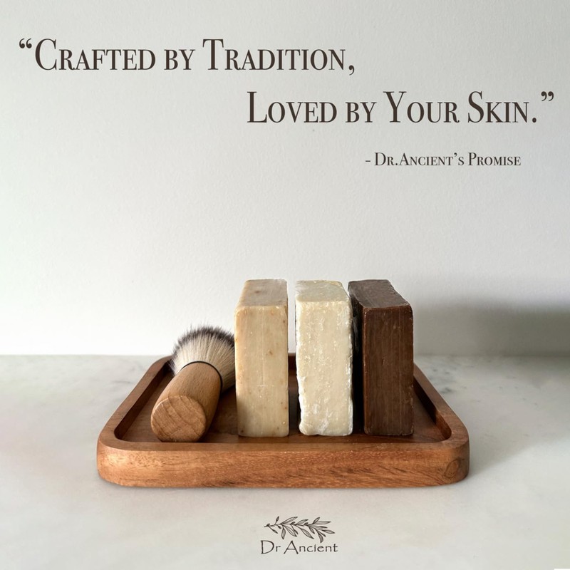 Dr.Ancient Aleppo Soap Bar With Laurel Oil%40 & Olive Oil%60
