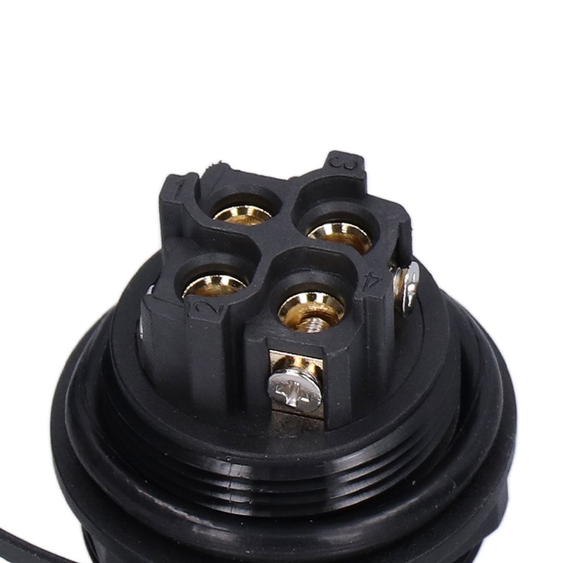 Aviation Plug Socket IP68 Waterproof Solderless Male Female Pair Connector