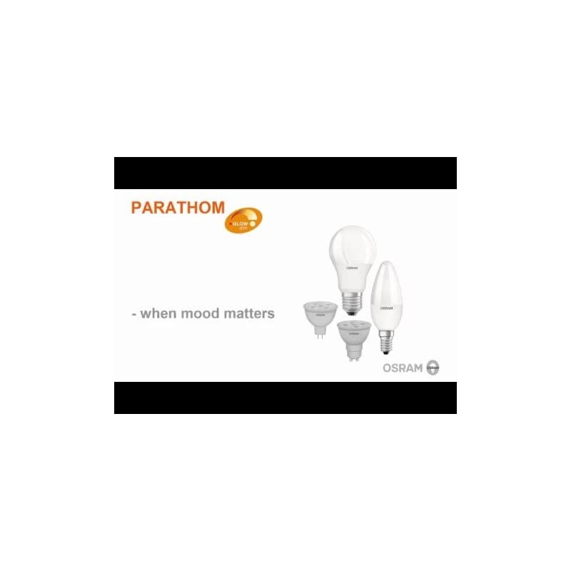 OSRAM PARATHOM® PAR16 GLOWDIM 50 LED REFLECTOR LAMPS WITH GLOWDIM