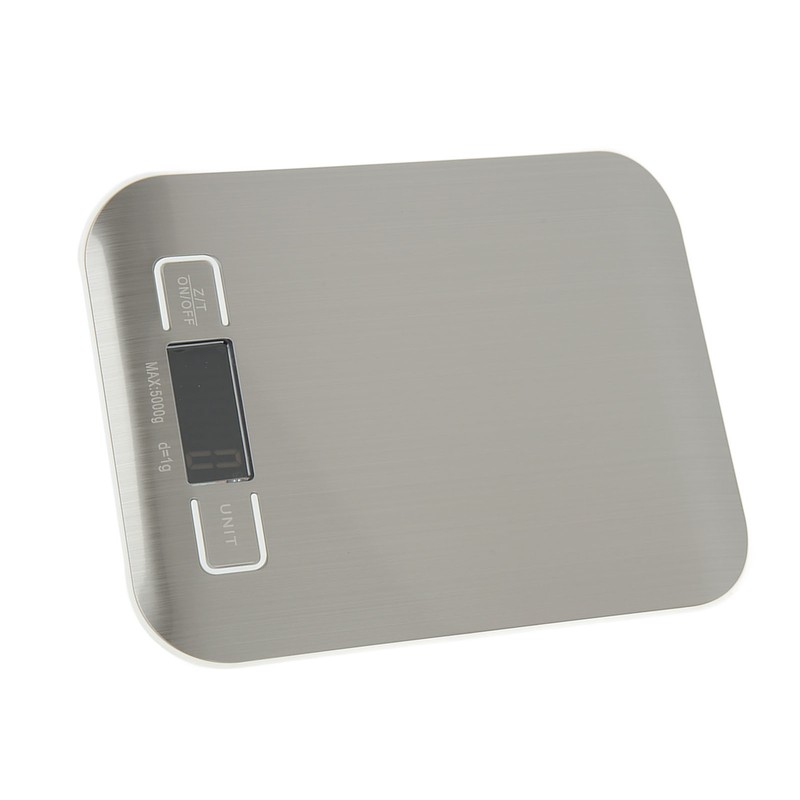 Kitchen Scale Portable HD LED Display Mini Stainless Steel Home