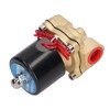 Solenoid Valve Brass Electric 2 Way 1/2in Normally Closed for