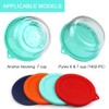 Sophico Round Silicone Storage Cover Lids Replacement for Anchor Hocking