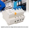 Circuit Breaker 3P and N MCB DIN Rail Mount 4500A