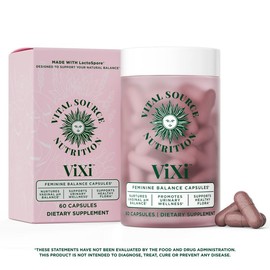 Feminine Balance Capsules by ViXi – Vital Source Nutrition Supplement for Women’s Hormonal Health, Mood Support & Overall Wellbeing
