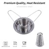 AMOZO Beer Can Chicken Holder for Grill and Smoker -