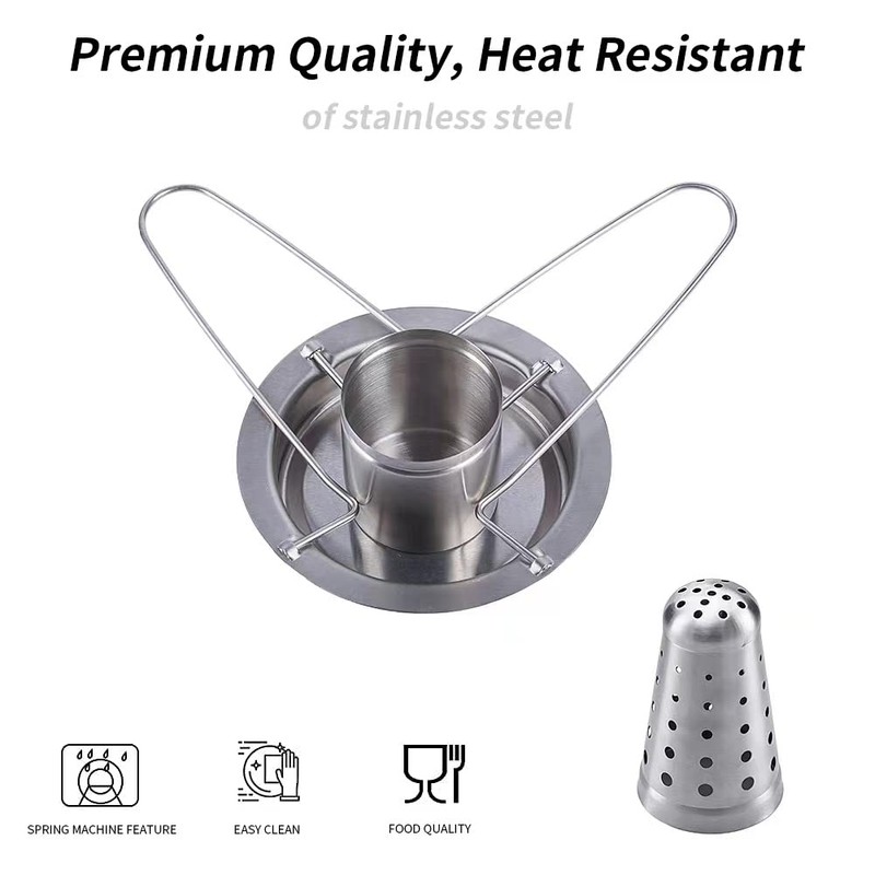 AMOZO Beer Can Chicken Holder for Grill and Smoker -