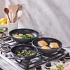 All-Clad Black Nonstick 12-Inch Skillets Set of 3, 834, 1034,