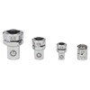 4 Piece Ratcheting Wrench Adapter Set - Fractional