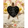 E7ECPRO4YU Valentines Day Gift Teddy I Love You Keyring &