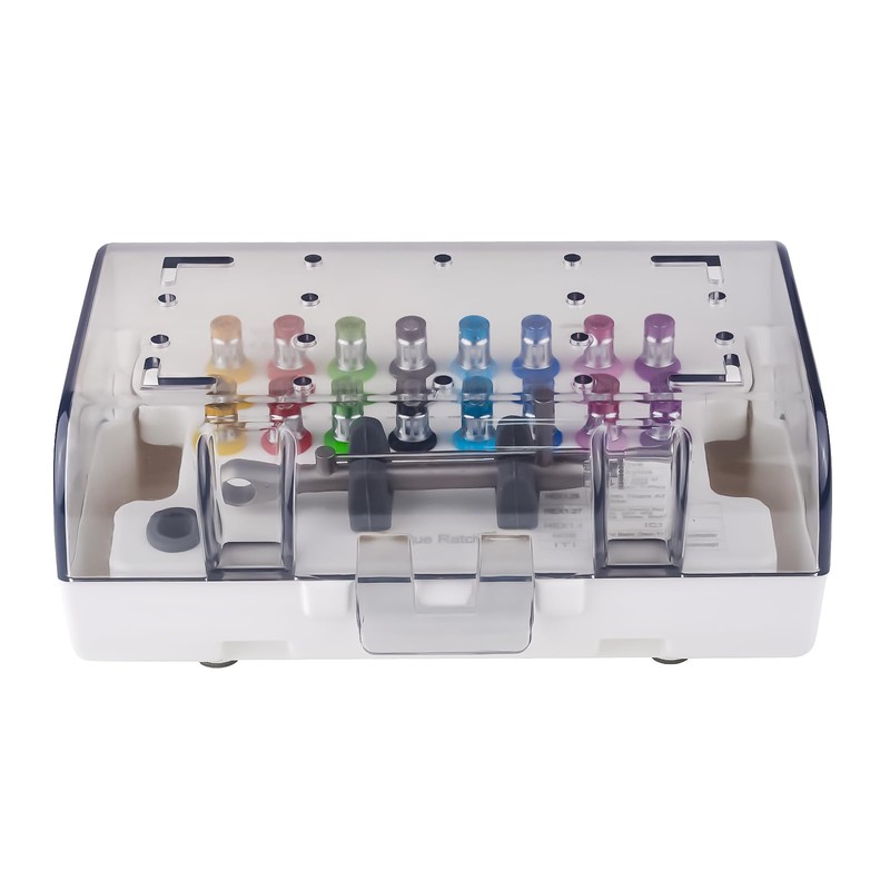 Implant Colorful Prosthetic Universal Kit Adjustable Value of 10-70Ncm Repair