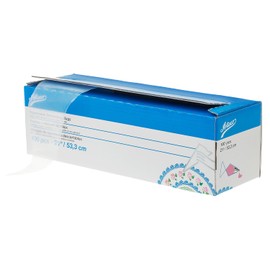 Ateco - Bolsas desechables para decoración, 21" - Pack of 100, Transparente, 1