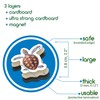 Magdum Fridge Magnets for Toddlers - 30 SEA Photo Kids