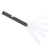 4Pcs Multifunctional Fan Scale Ruler Plastic Drafting Foldable Architect Tool