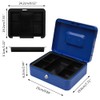 KYODOLED Large Lock Box with Money Tray,Storage Cash Box with