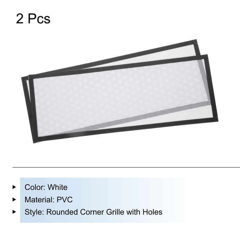 QUARKZMAN PC Dust Filter, 400 mm x 150 mm, PVC