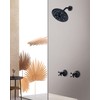 PHASAT 2 Handle Shower Faucet,Bathtub Faucet Set,Tub and Shower Trim