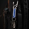 KeyUnity Carabiner Paracord KC00 Keychain Multi-functional [Ruler, Bottle Opener, Screwdriver,