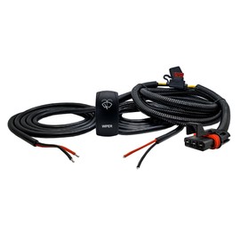 OZ-USA Windshield Wiper/Washer On/Off/On Power Bus Bar Plug Wire Harness Kit Compatible with Polaris Pulse Power Busbar RZR Pro Ranger Crew XP Trail S 2018-2023