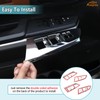 Aunginsy Door Window Glass Lift Button Panel Trim Cover Compatible