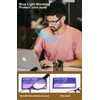 OKH Rechargeable Reading Glasses with Lights, Anti Blue Light Lens,