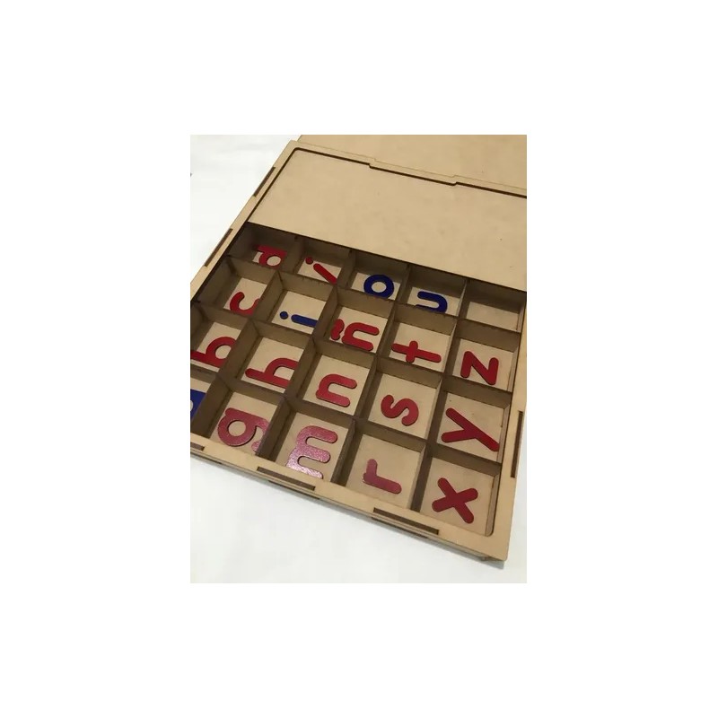 Alfabeto Móvil Montessori Letras